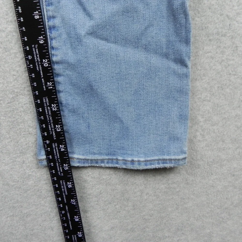 Madewell‎ Jeans Womens 24 Cali Demi-Boot Button Fly Stretch Flex Denim Blue